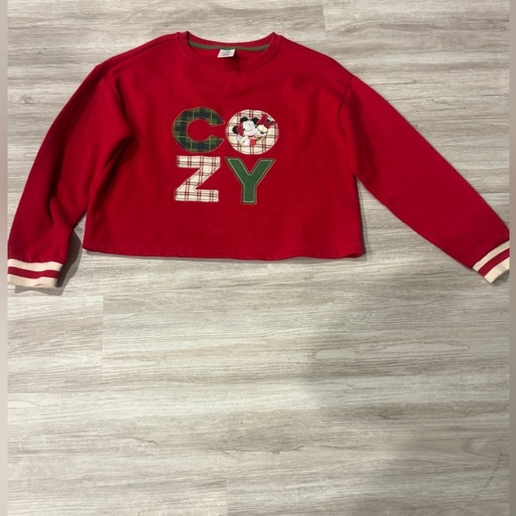 Disney Sweaters - Disney Red Cozy Kids Sweatshirt‎